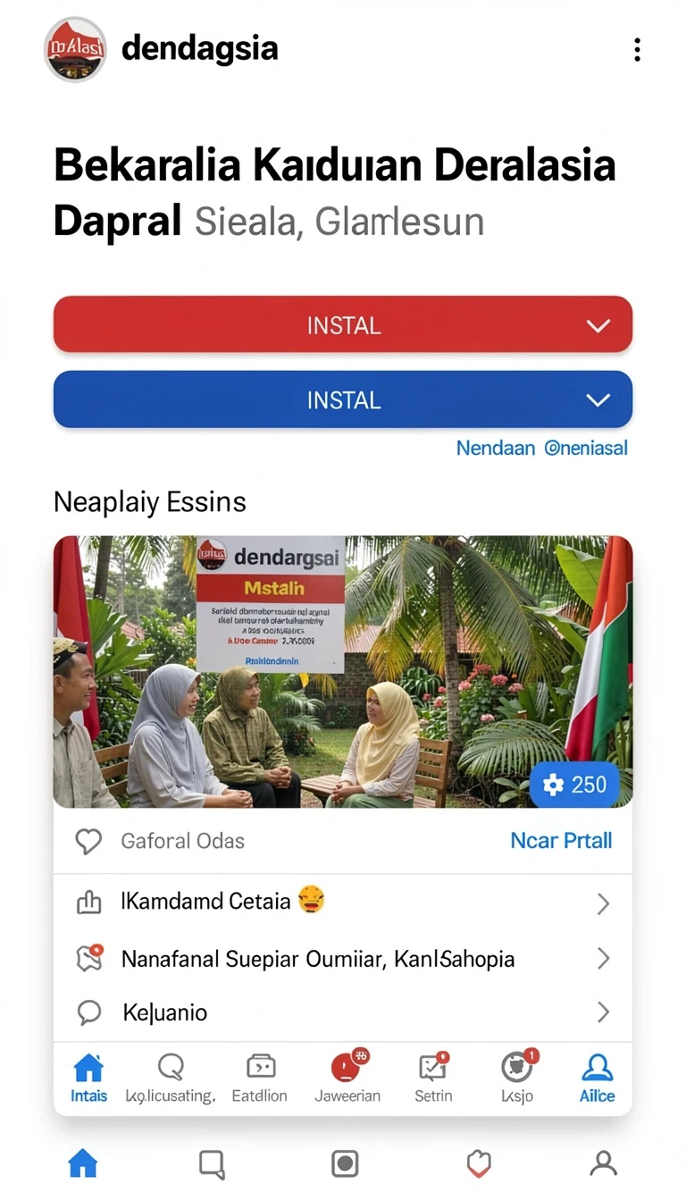 Tampilan utama aplikasi Aplikasi surga77 Terbaik untuk Android dan iOS yang intuitif dan efisien.