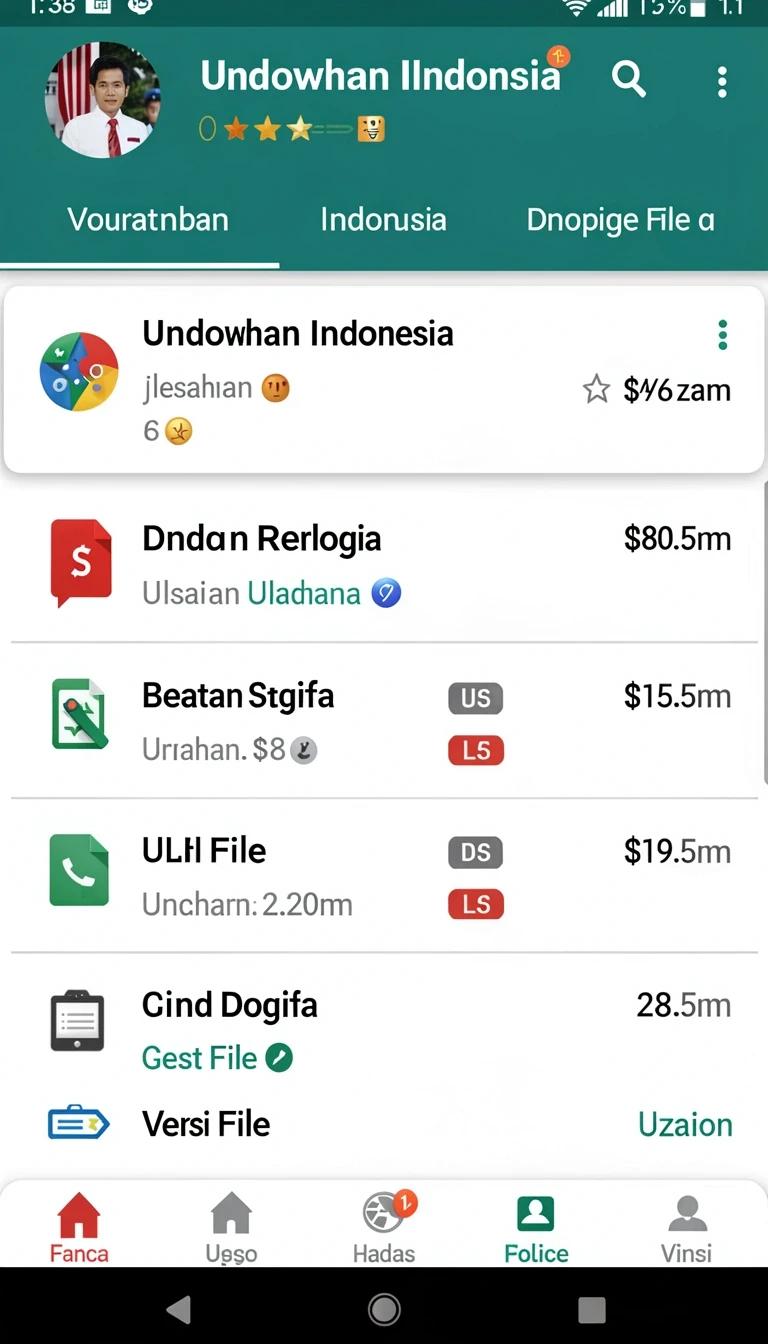 Tampilan utama aplikasi Aplikasi win4d Terbaik untuk Android dan iOS yang intuitif dan efisien.